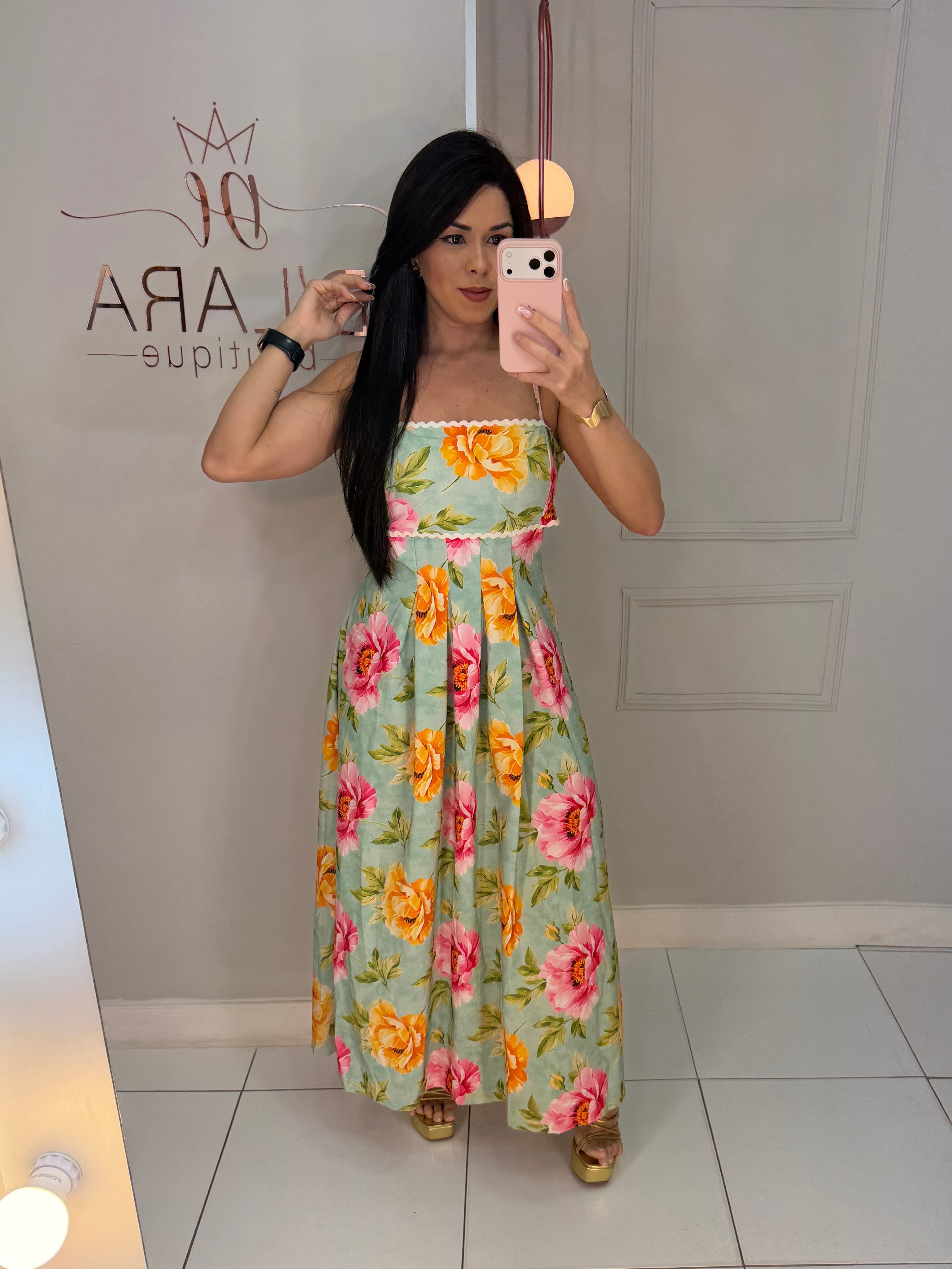 VESTIDO LONGO LANA
