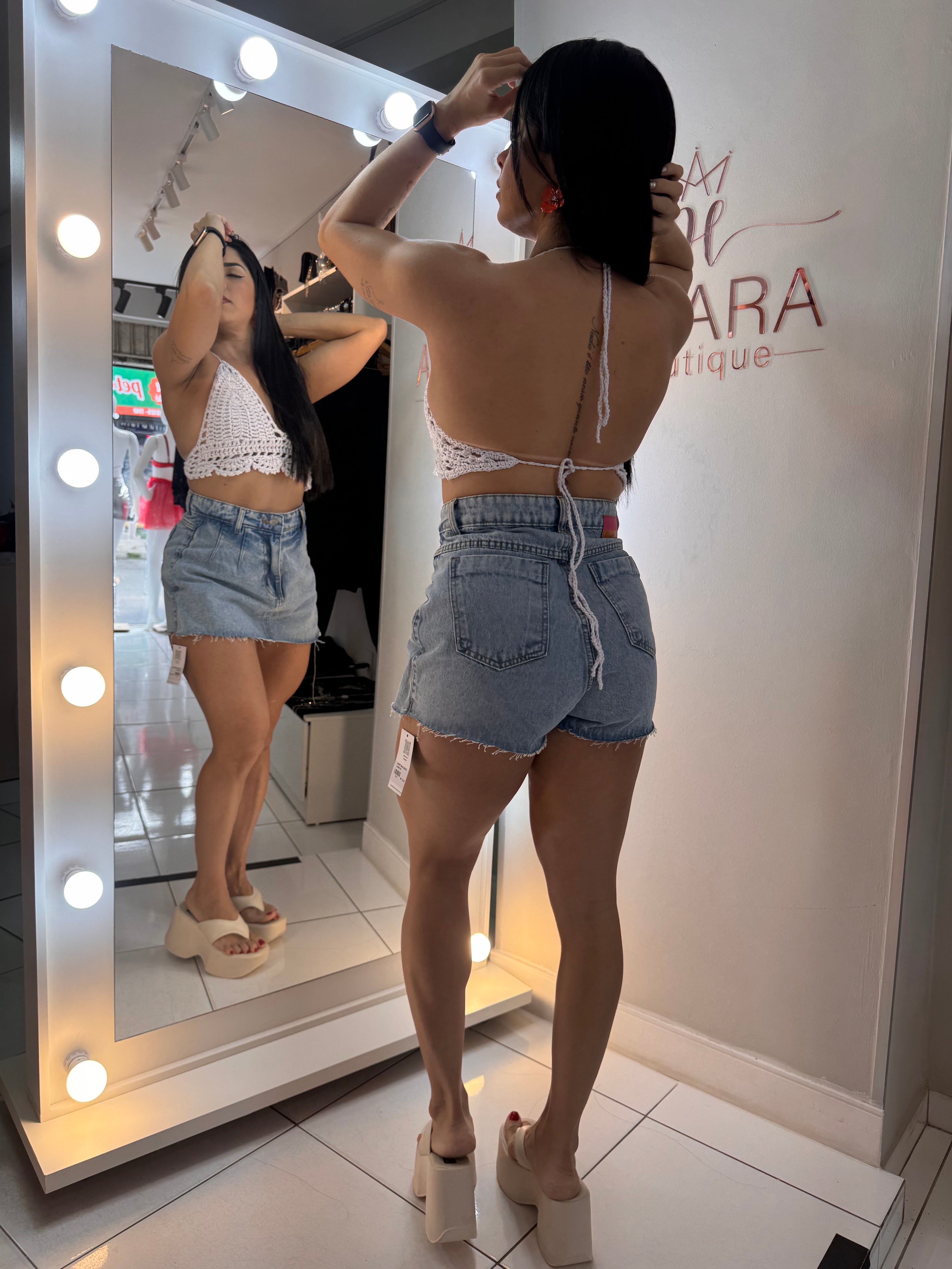 CROPPED CROCHÊ MARESSA