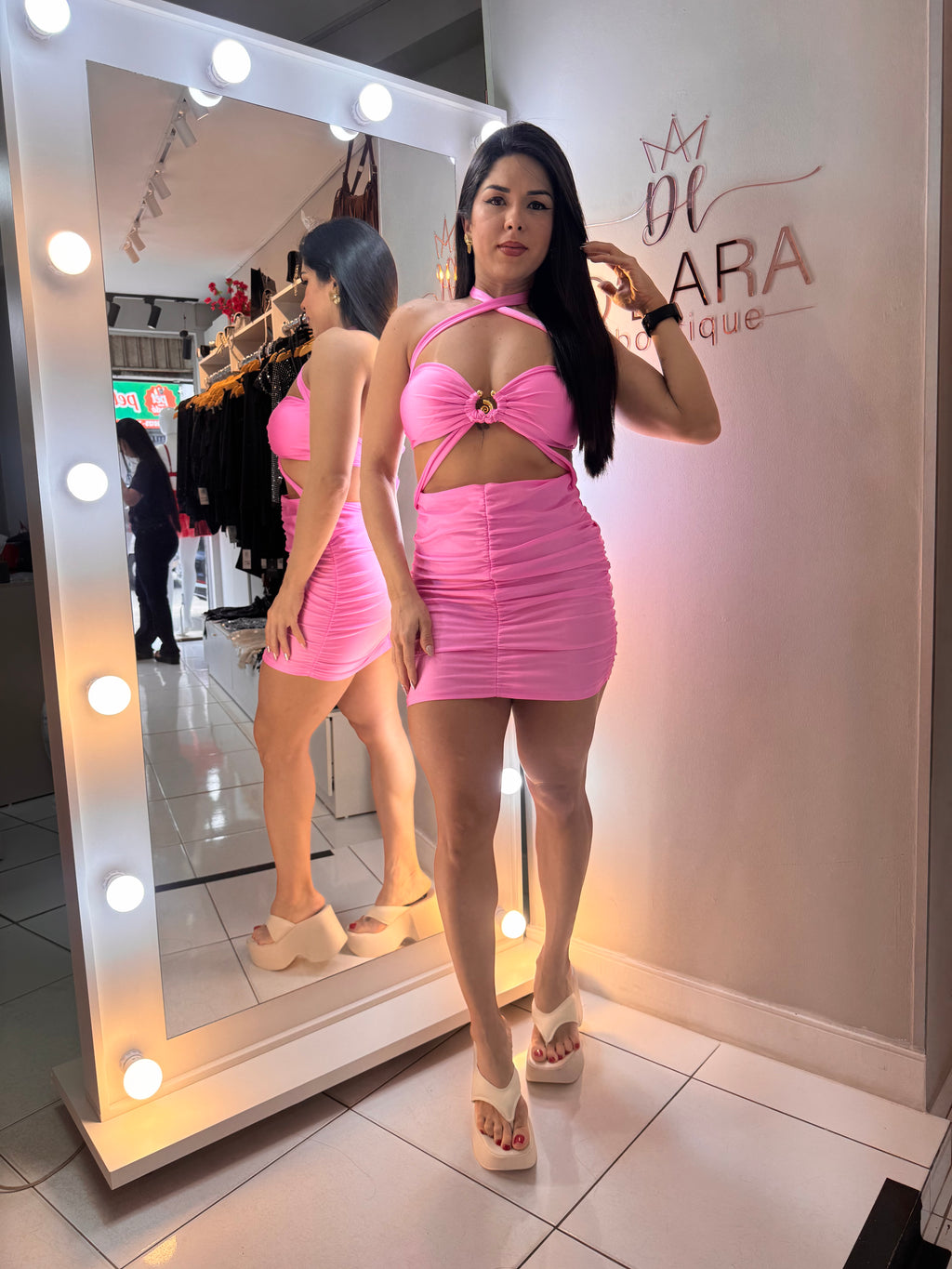 VESTIDO ACETINADO TIFANY