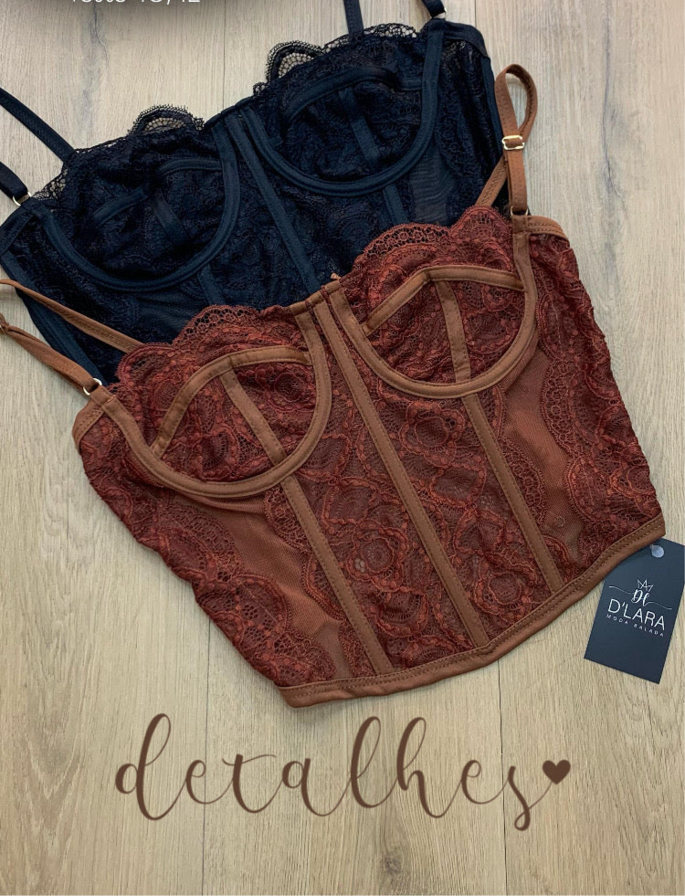 CORSELET RENDA THAY