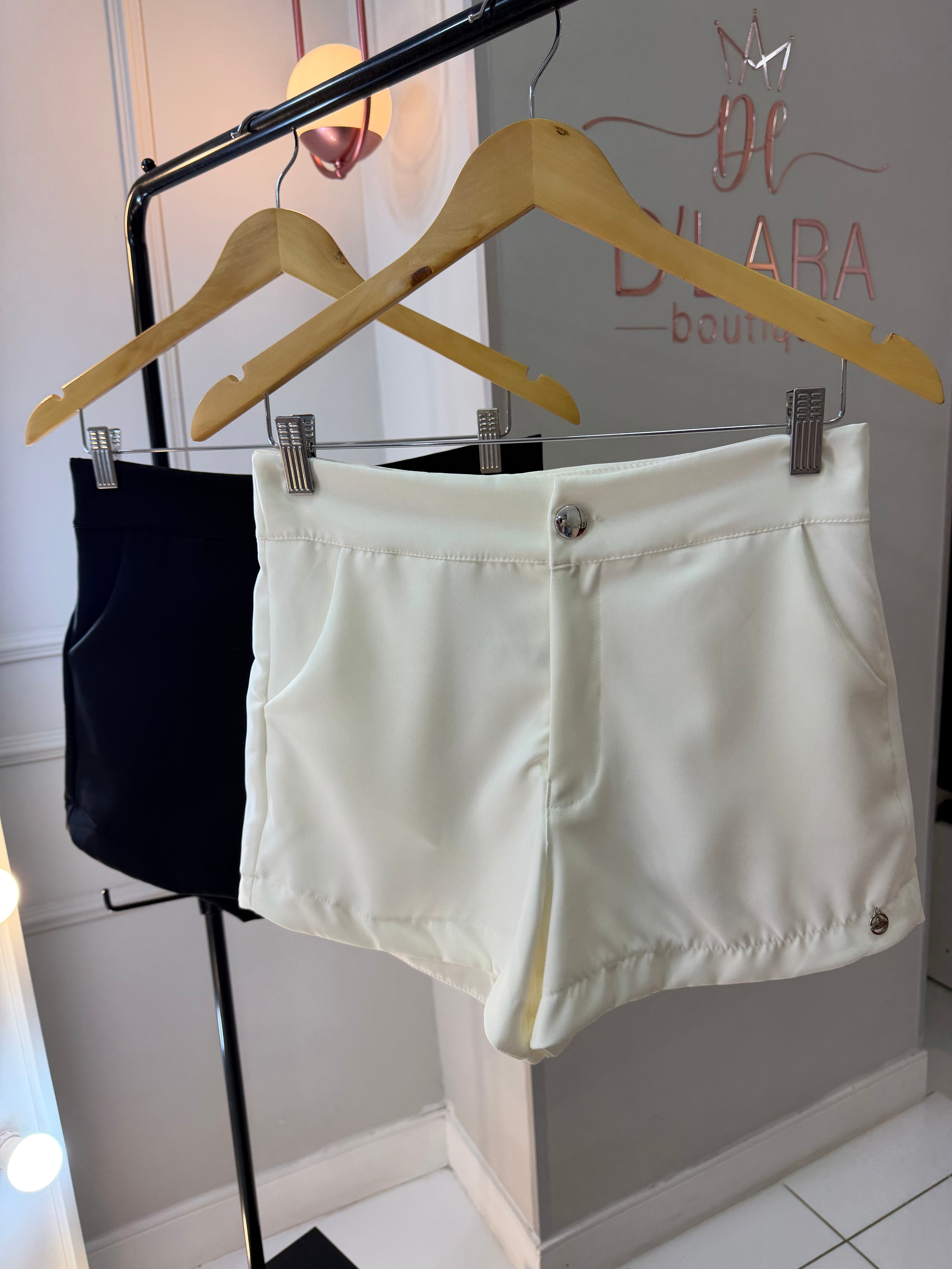 SHORT ALFAIATARIA BIANCA