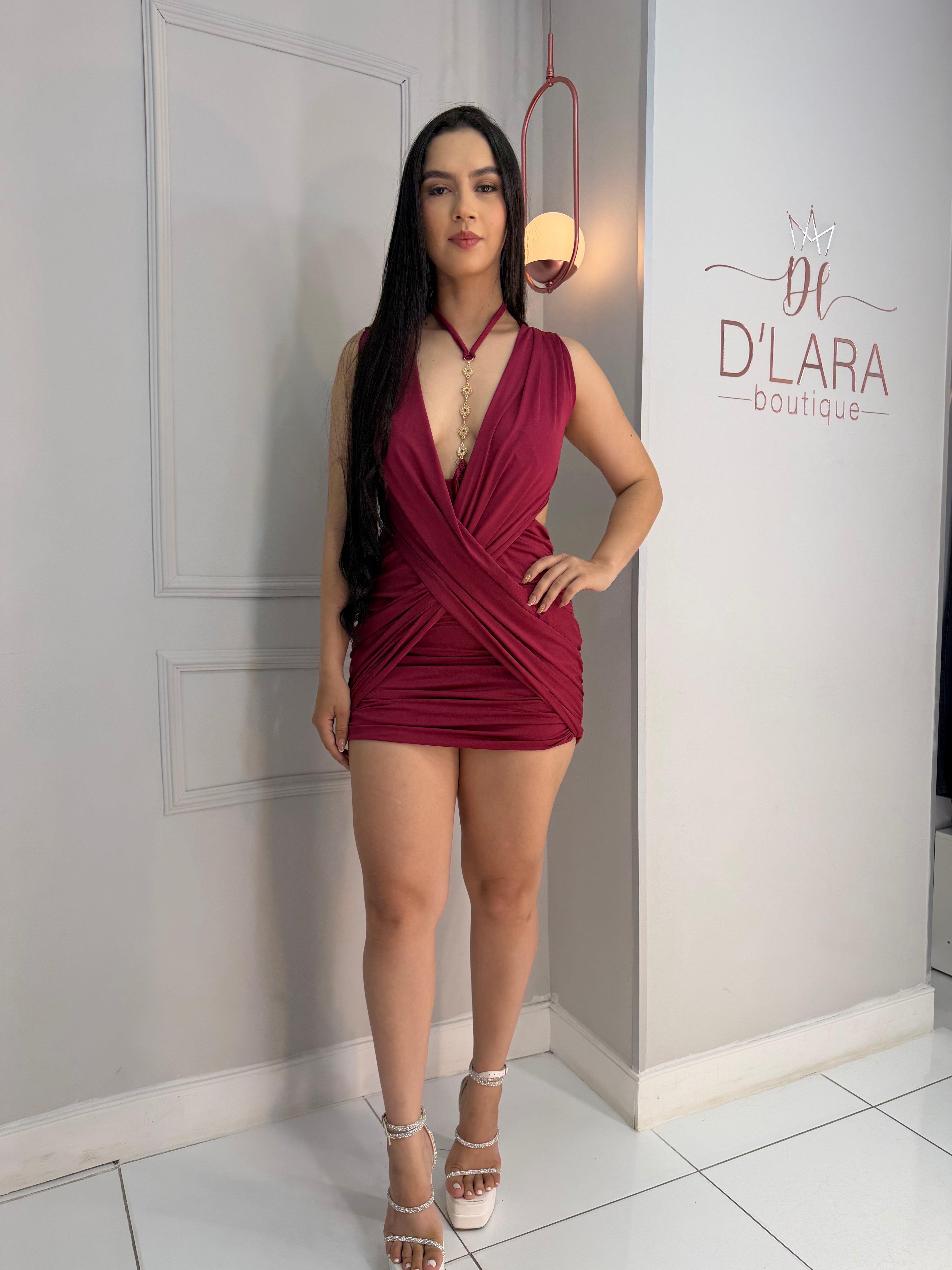 VESTIDO SUPLEX DUPLO NINA