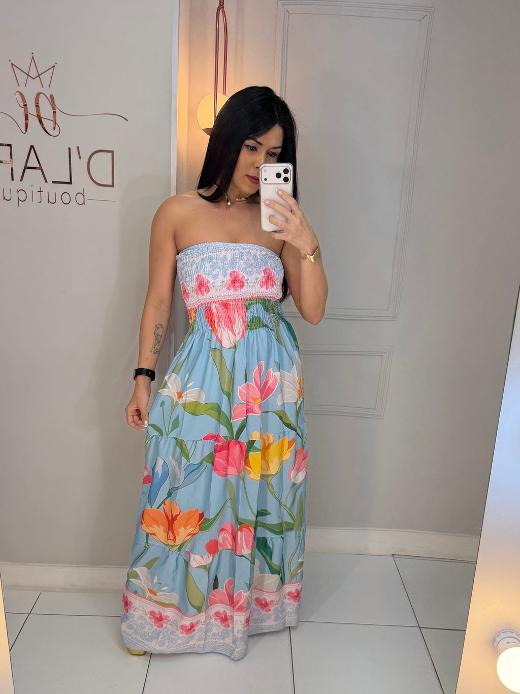 VESTIDO LONGO ELASTEX