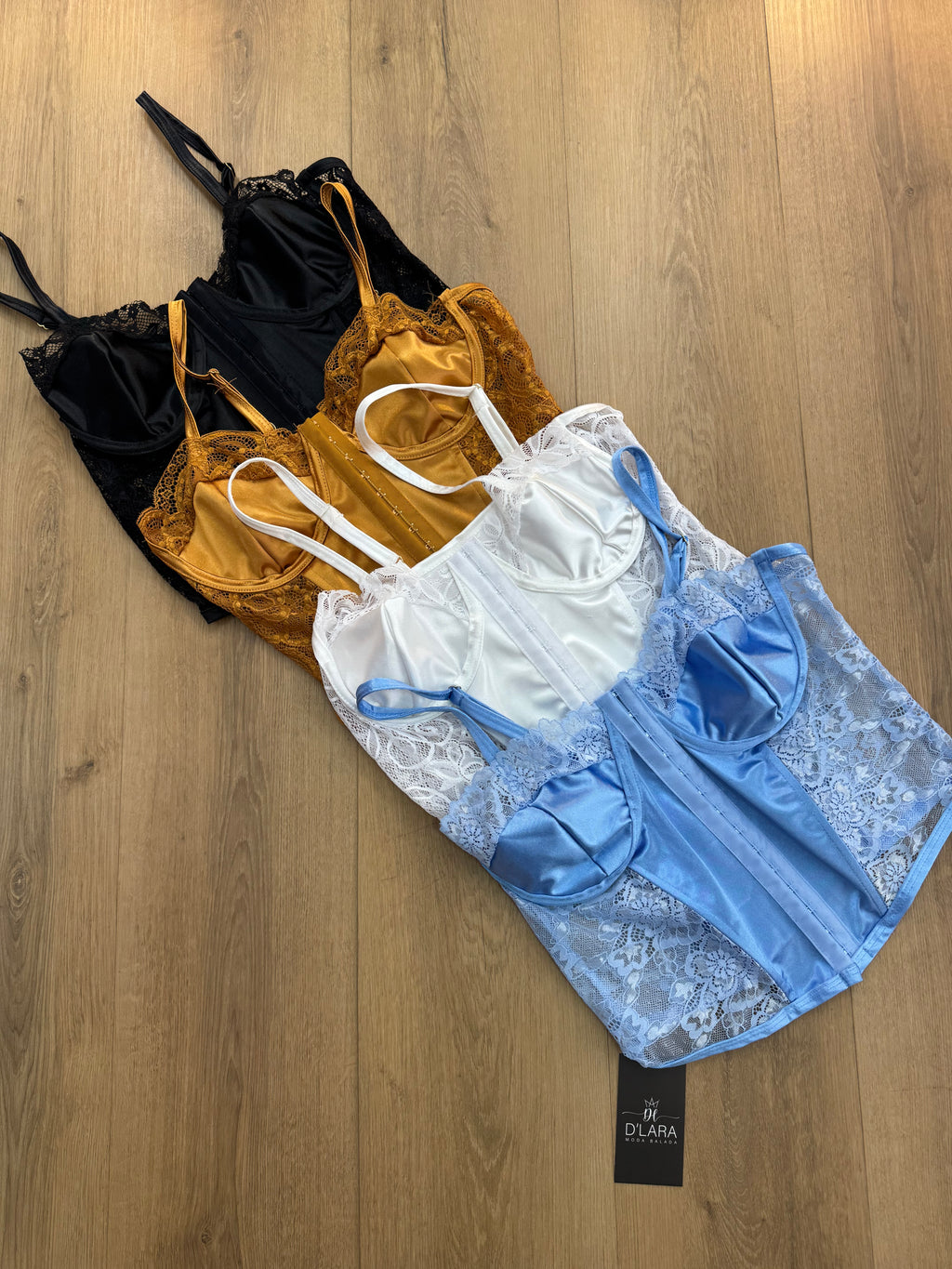 CORSELET PRADA RENDA IVY