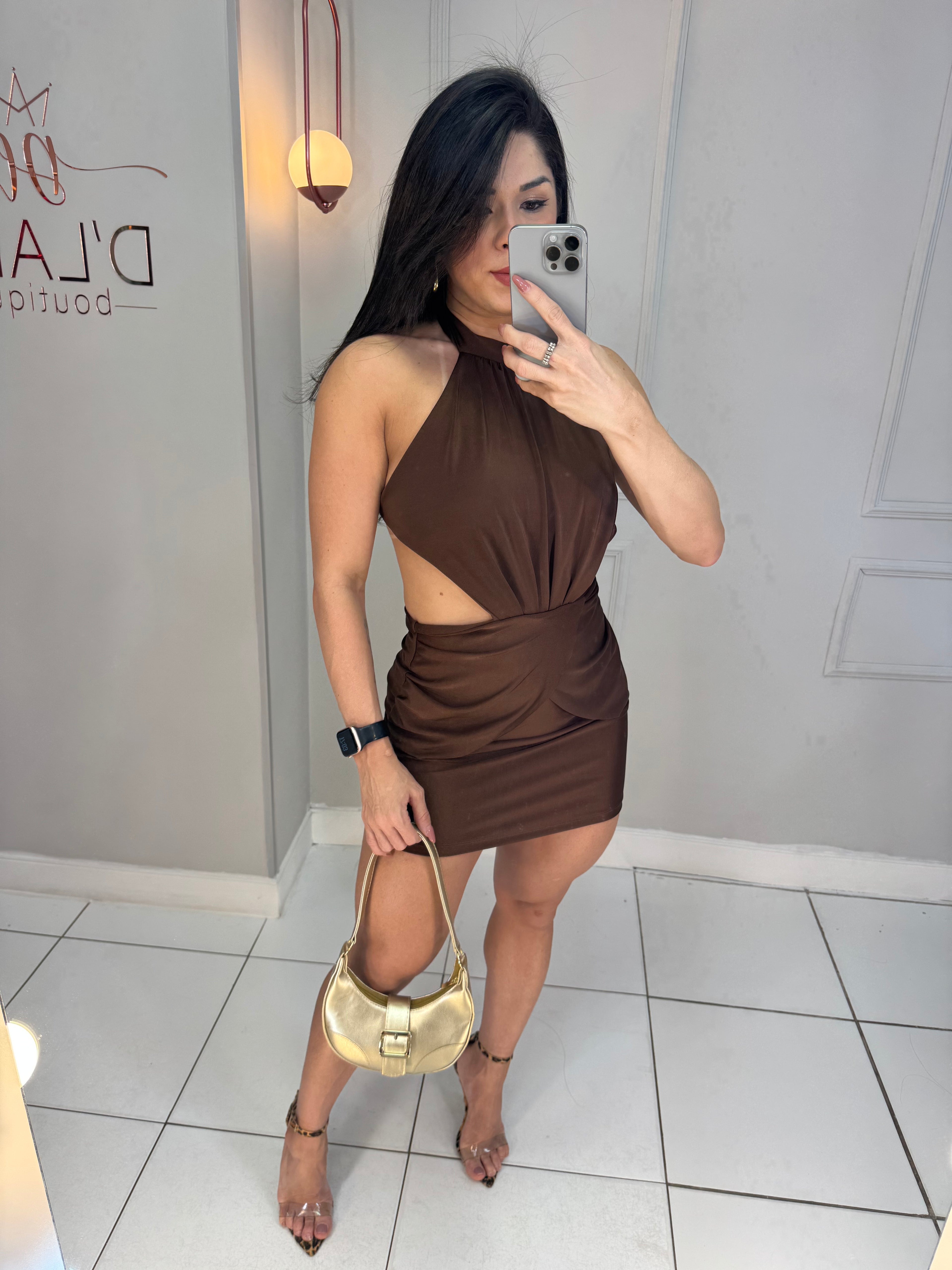 VESTIDO ACETINADO LÍVIA