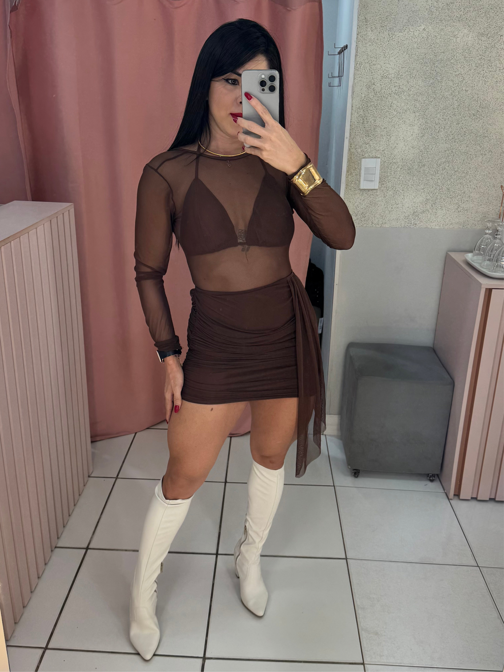 VESTIDO TULE LAVINE