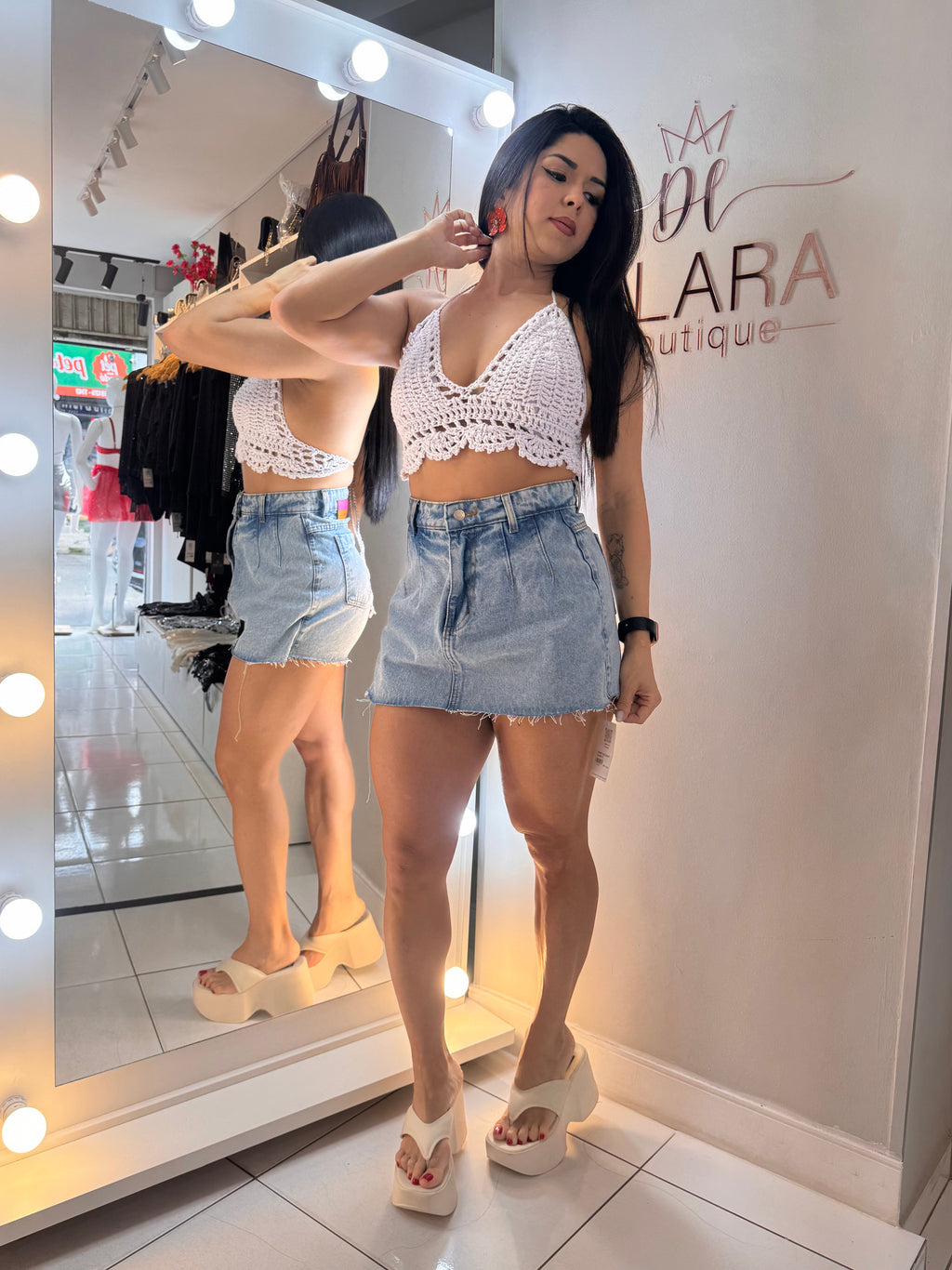 CROPPED CROCHÊ MARESSA