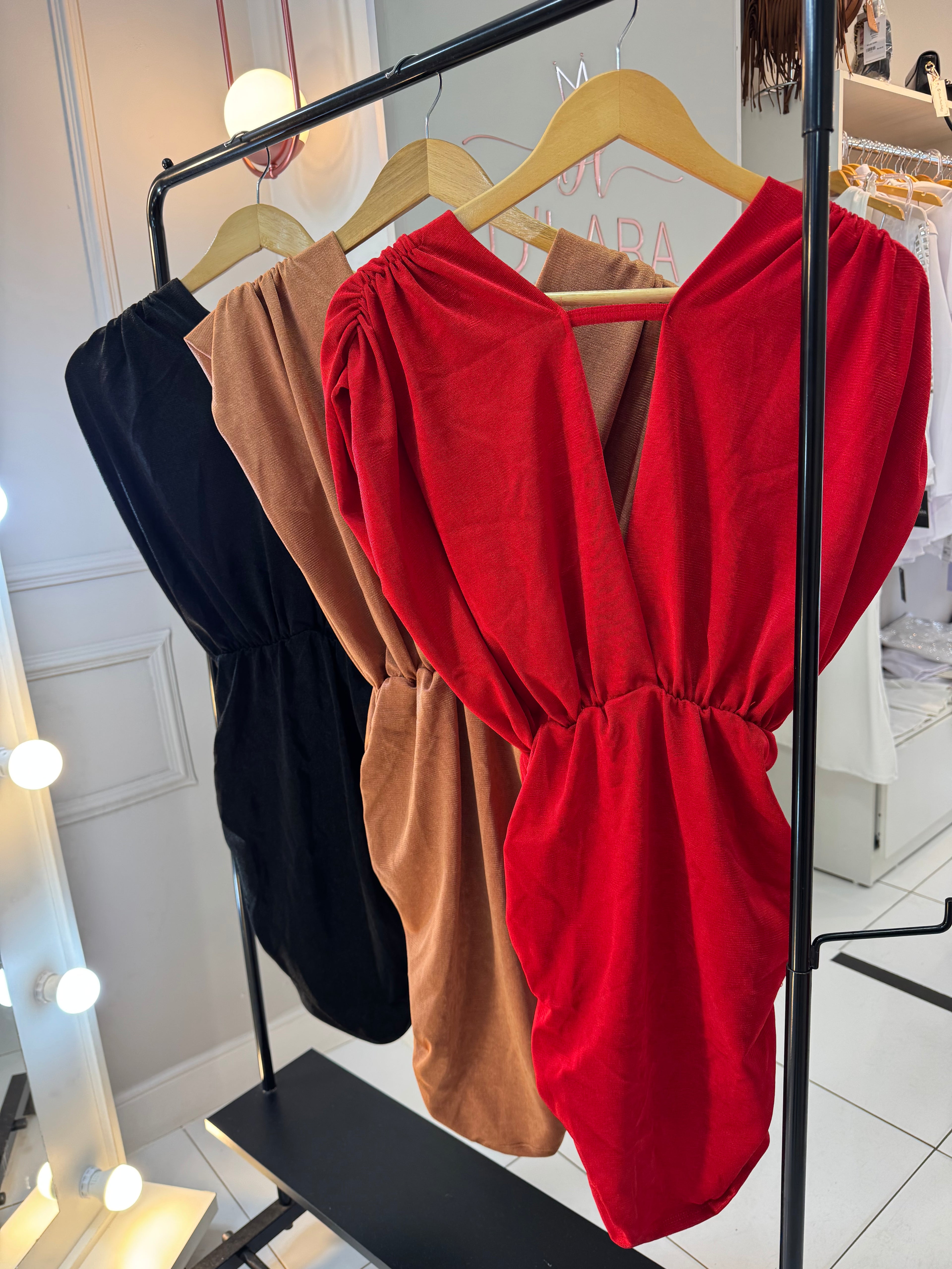 VESTIDO ACETINADO ISADORA