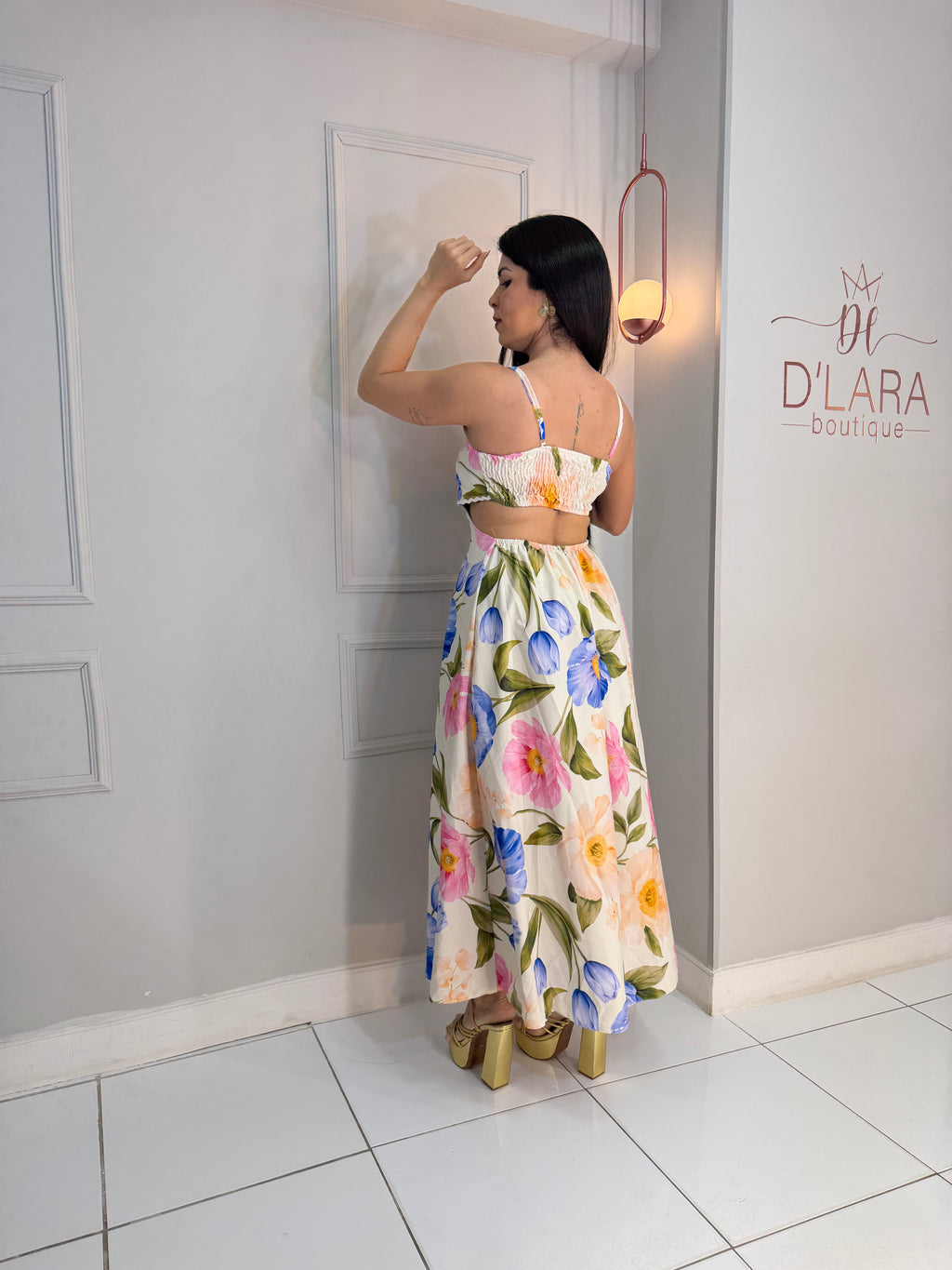 VESTIDO LONGO LANA