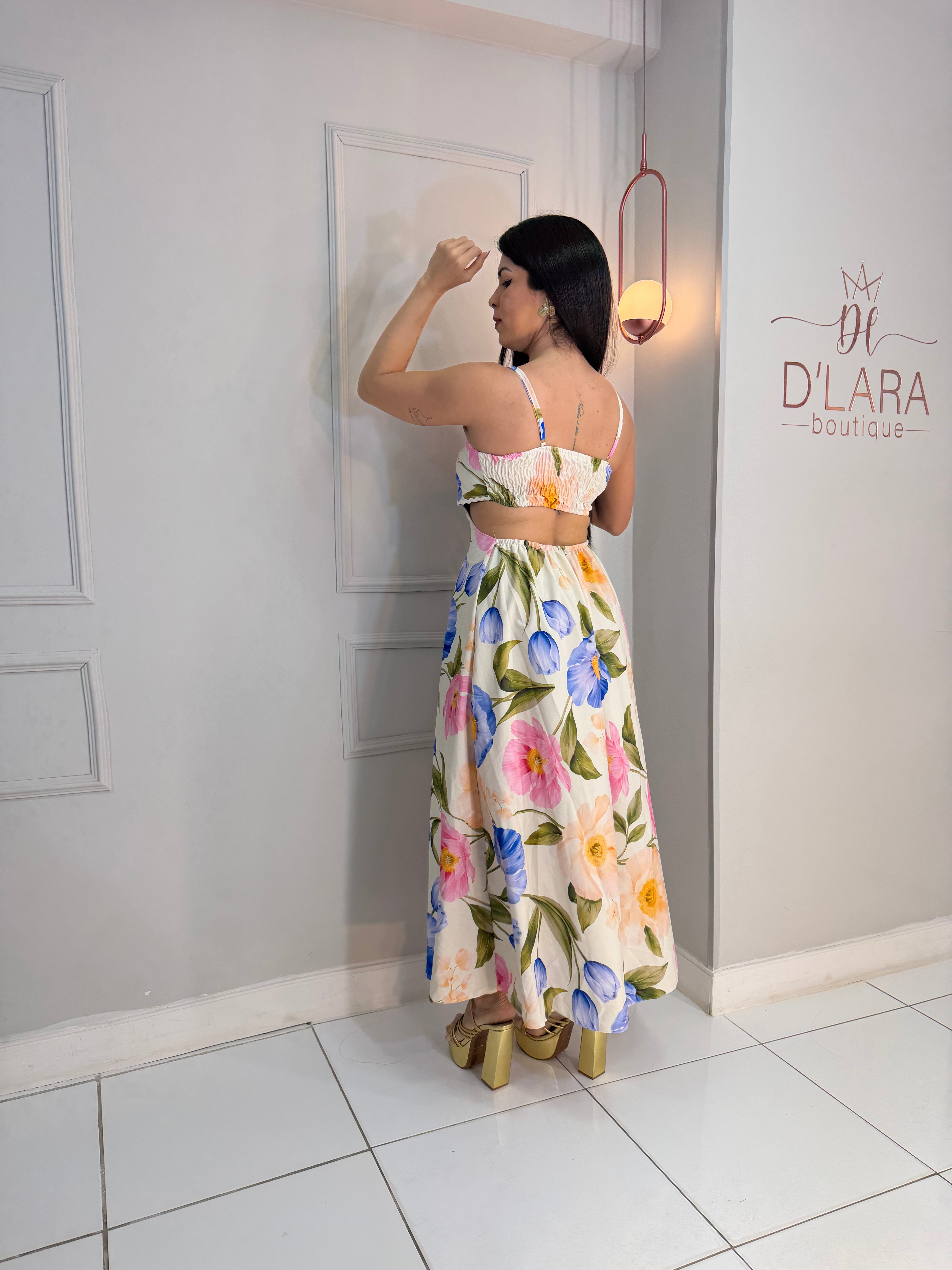 VESTIDO LONGO LANA