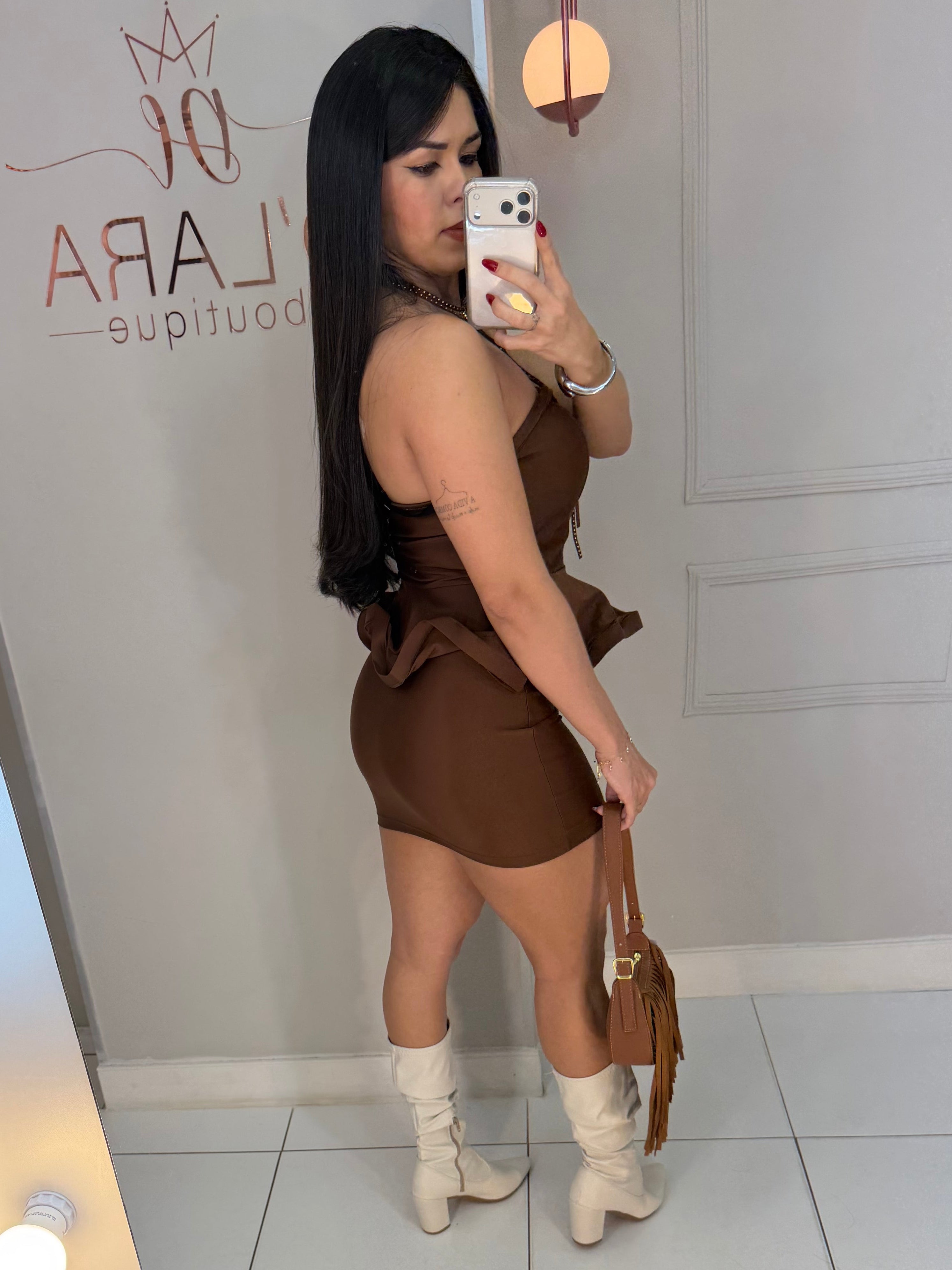 VESTIDO LYCRA PR4DA AMÉLIA