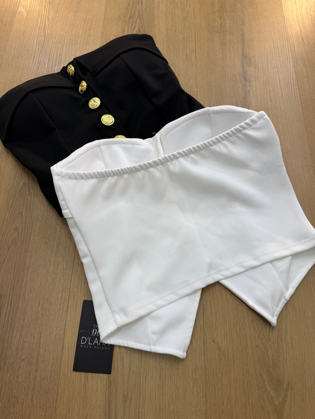 CORSELET BOTÕES AMANDA