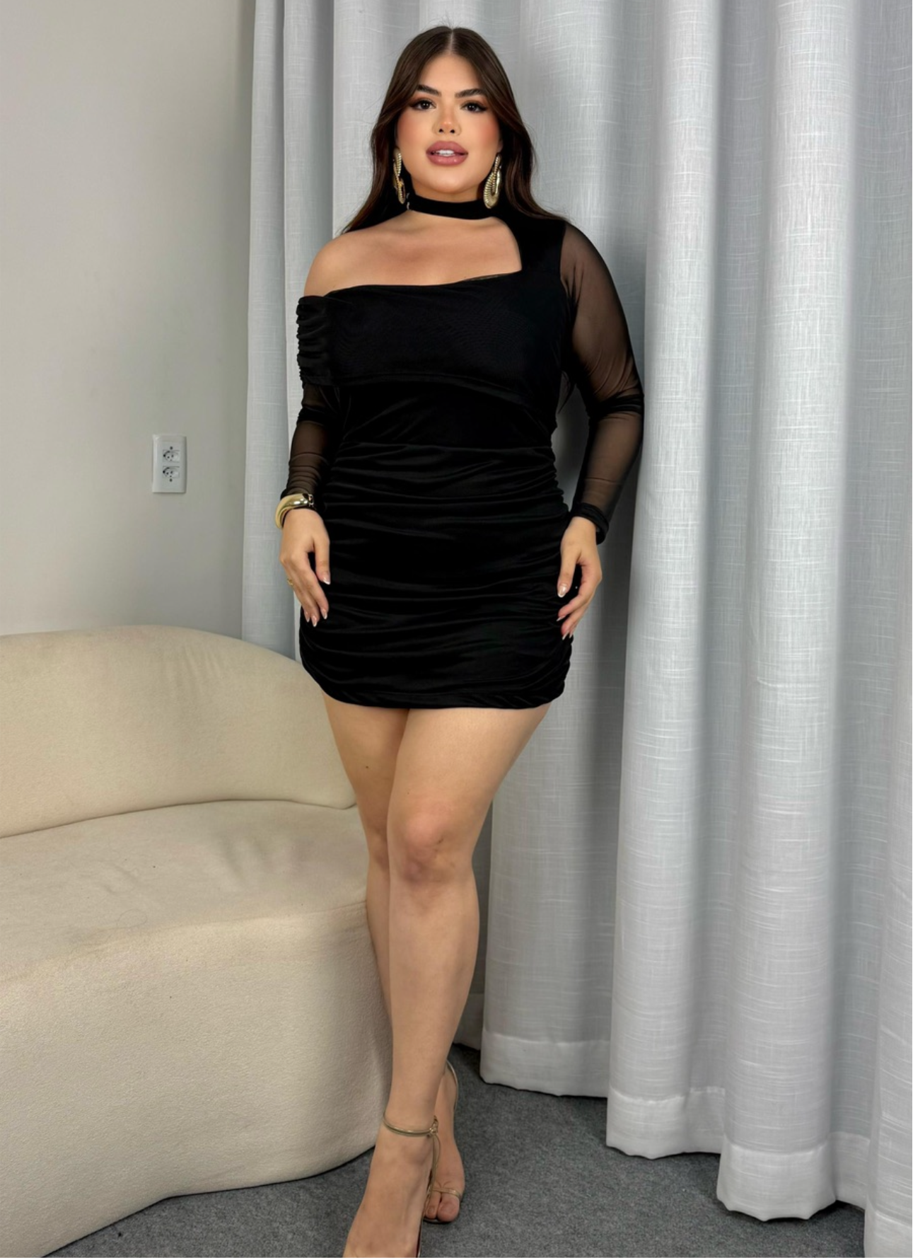 VESTIDO TULE MAYARA GG