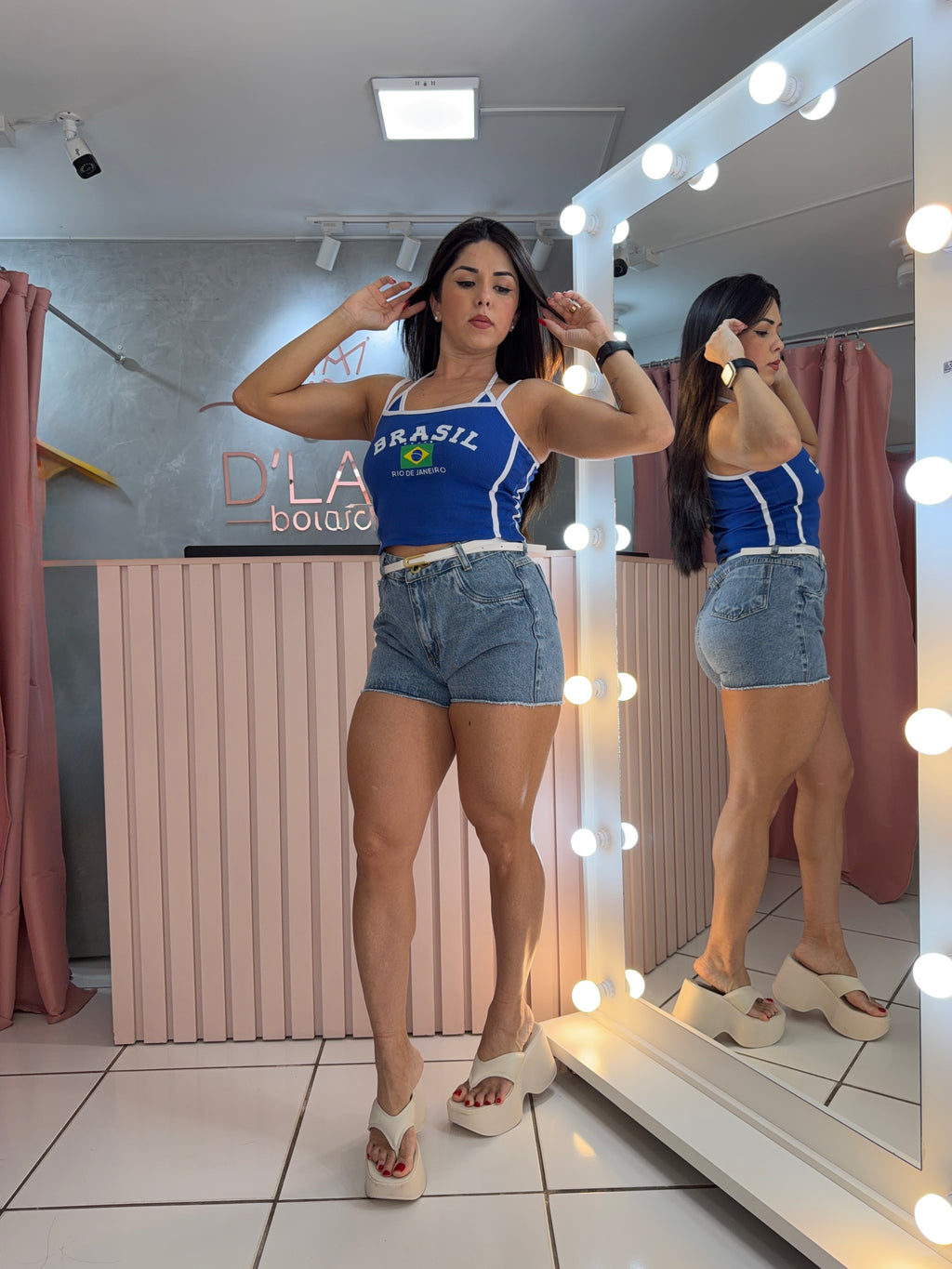 CROPPED CANELADO VIRGÍNIA