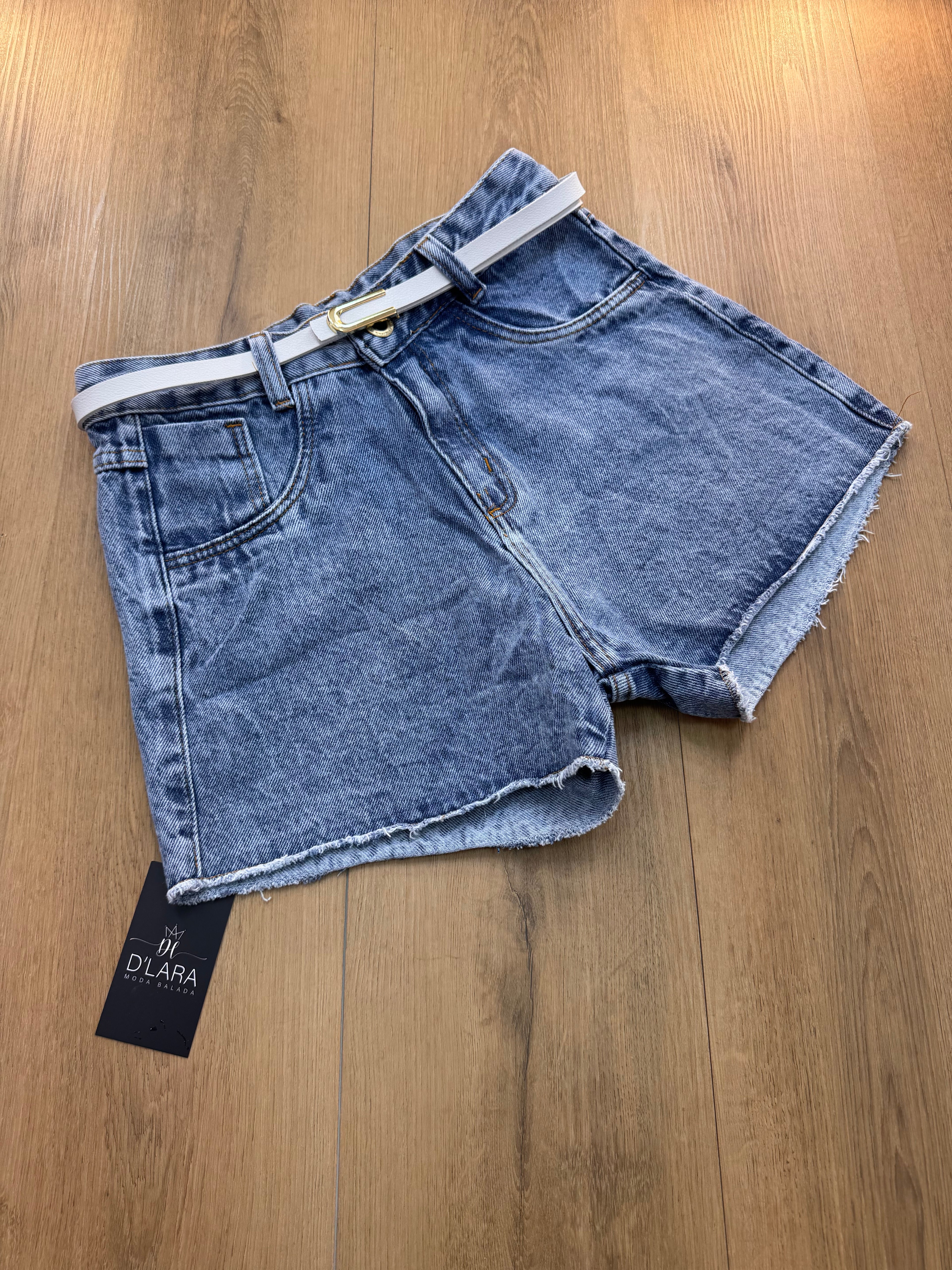 SHORT JEANS CINTO
