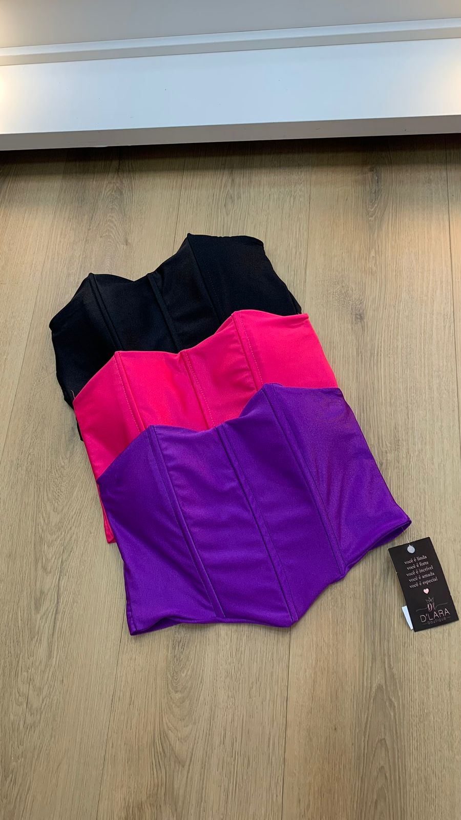 CORSELET ACETINADO PAULA