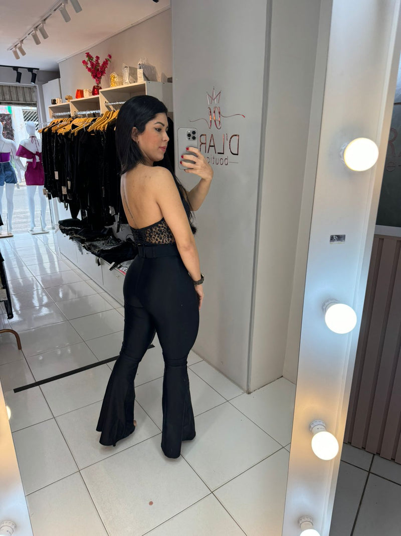 CALÇA PR4DA FLARE