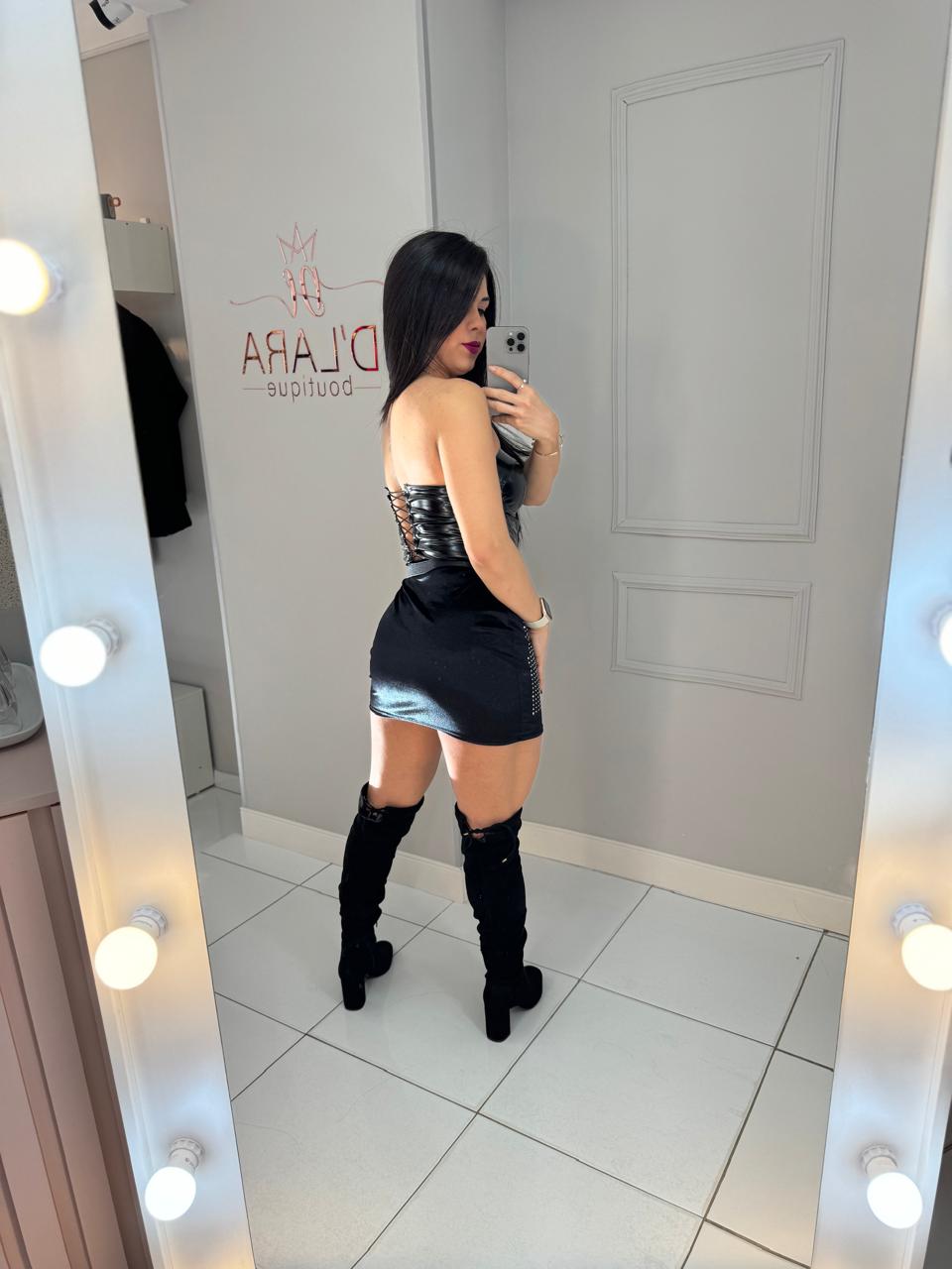 CORSELET VINIL TALYA