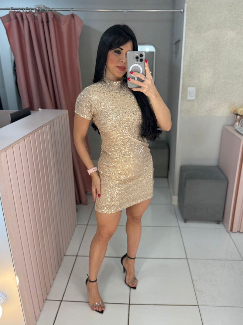 VESTIDO PAETÊ MAIARA