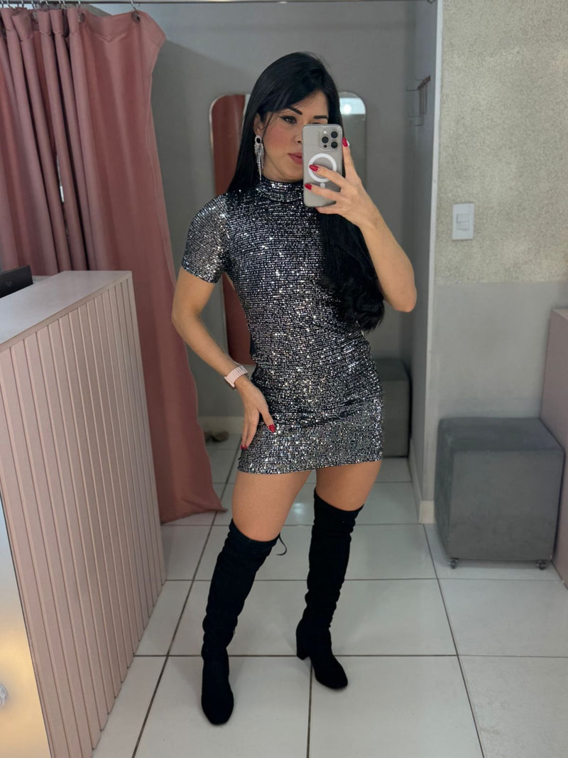 VESTIDO PAETÊ MAIARA