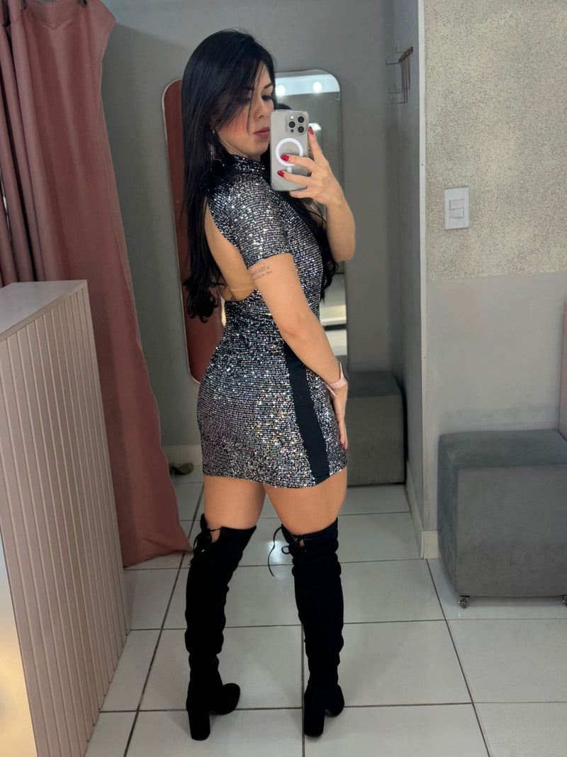 VESTIDO PAETÊ MAIARA