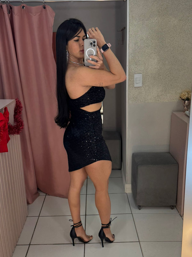 VESTIDO PAETÊ RENATA
