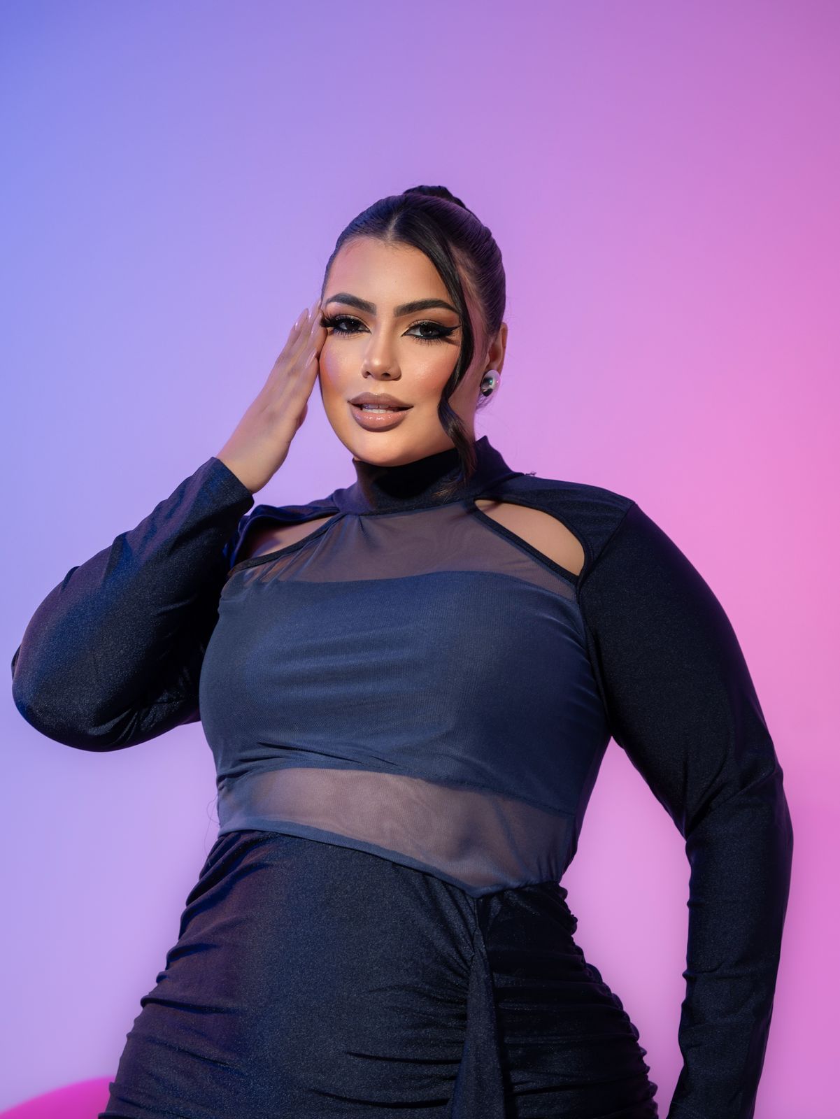 VESTIDO ACETINADO IONARA