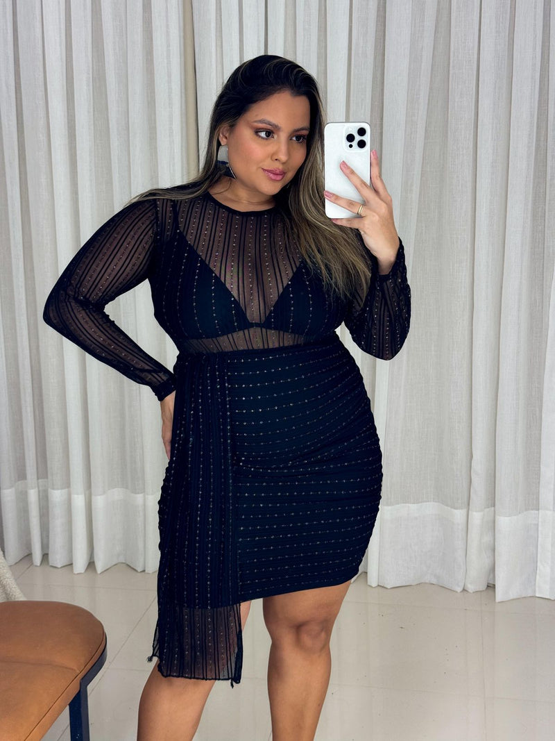 VESTIDO TULE FIO ISABELA
