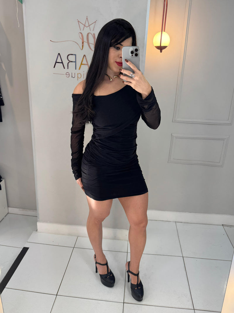 VESTIDO TULE LANA