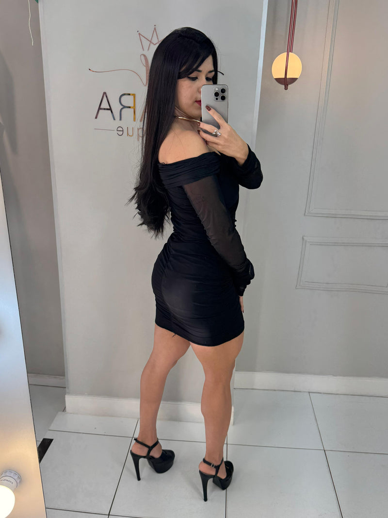 VESTIDO TULE LANA