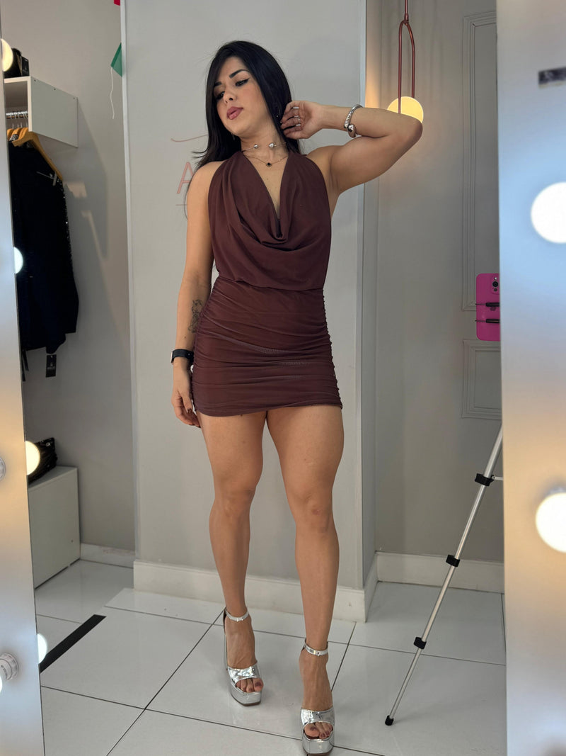VESTIDO TULE KESSYA
