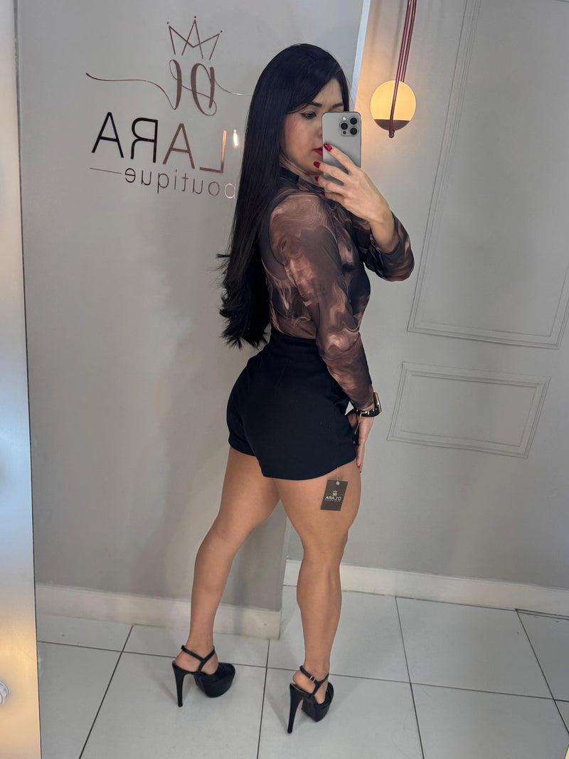 BODY TULE ESTAMPADO