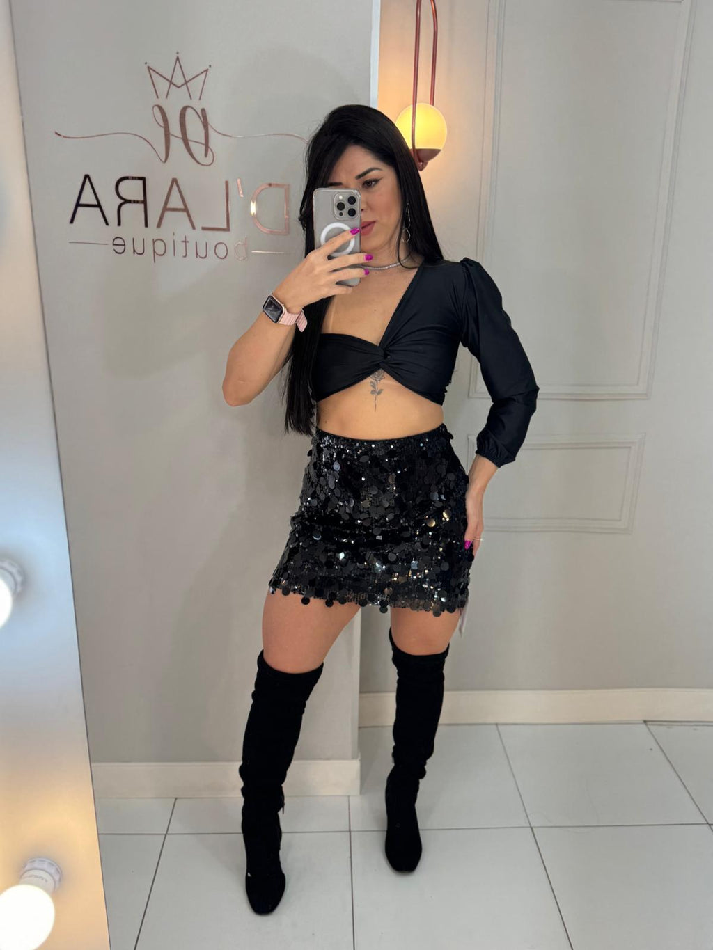 CROPPED ACETINADO PAULA