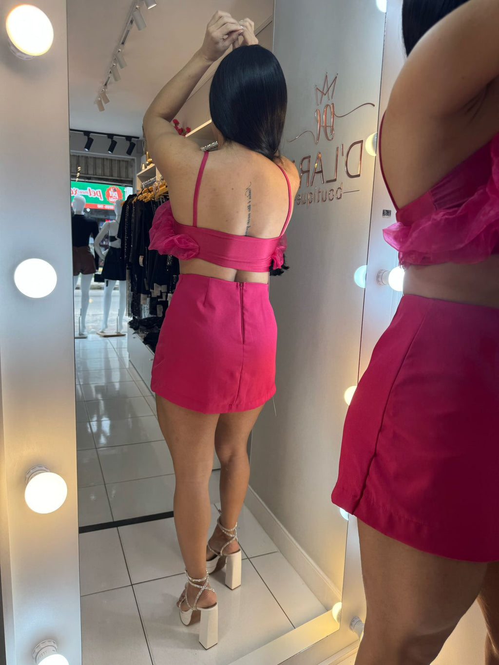 CROPPED TULE PRINCESA