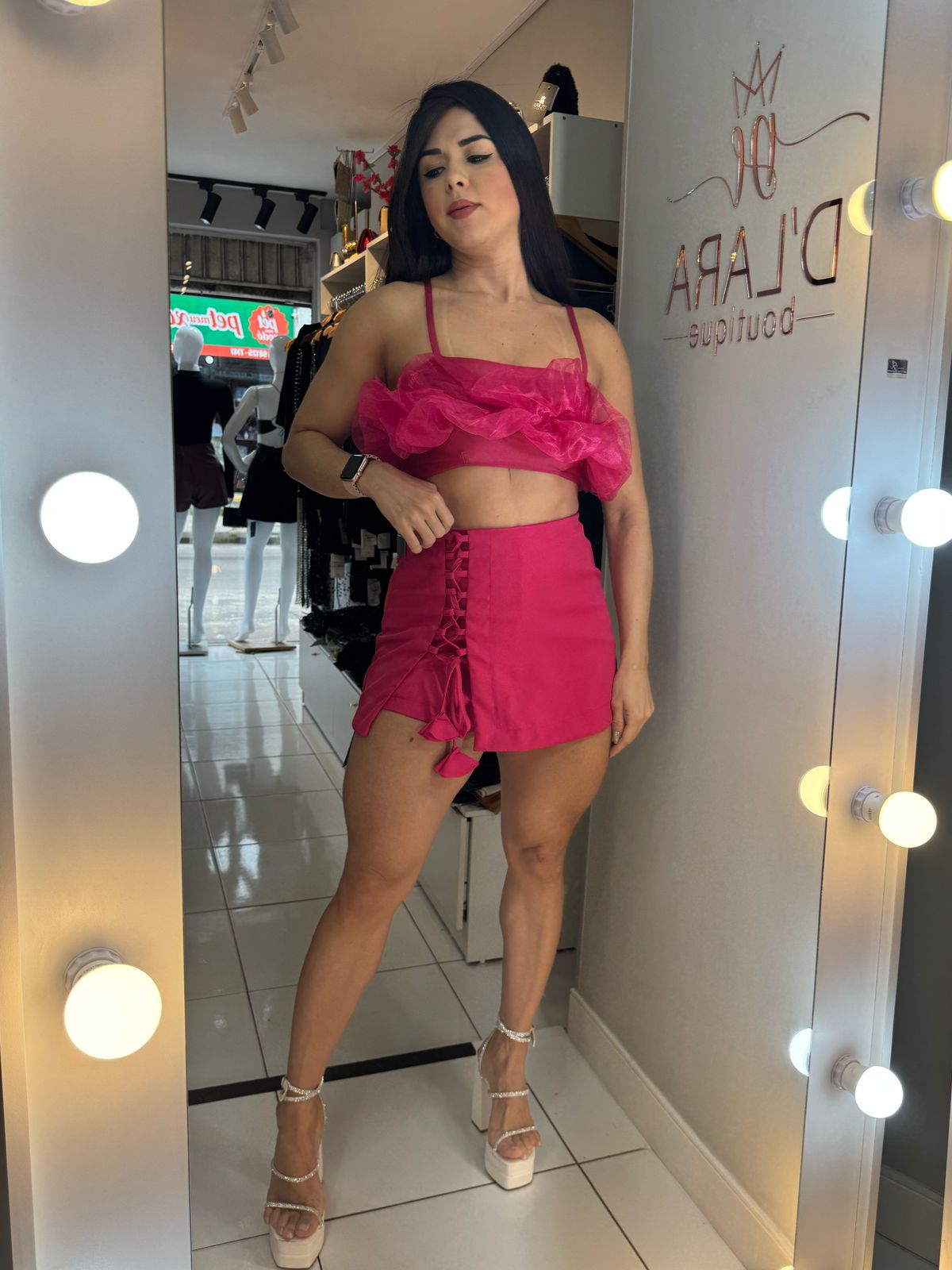 CROPPED TULE PRINCESA